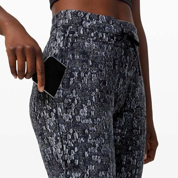 Lululemon Ready to Rulu Jogger 29" Eventide Jacquard Spray Dye Size 10 - Picture 7 of 7